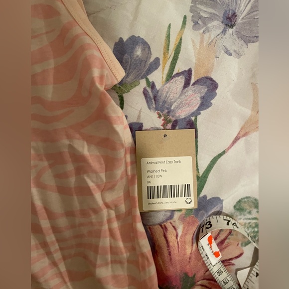 Pink zebra tank M - Picture 3 of 5